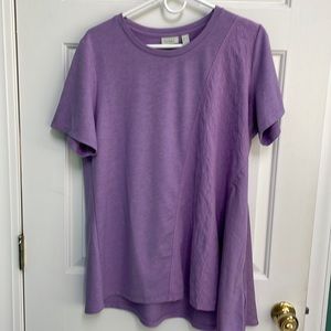 Beautiful worn once popular logo top.